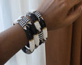 Taa Bangle - Black & Gold