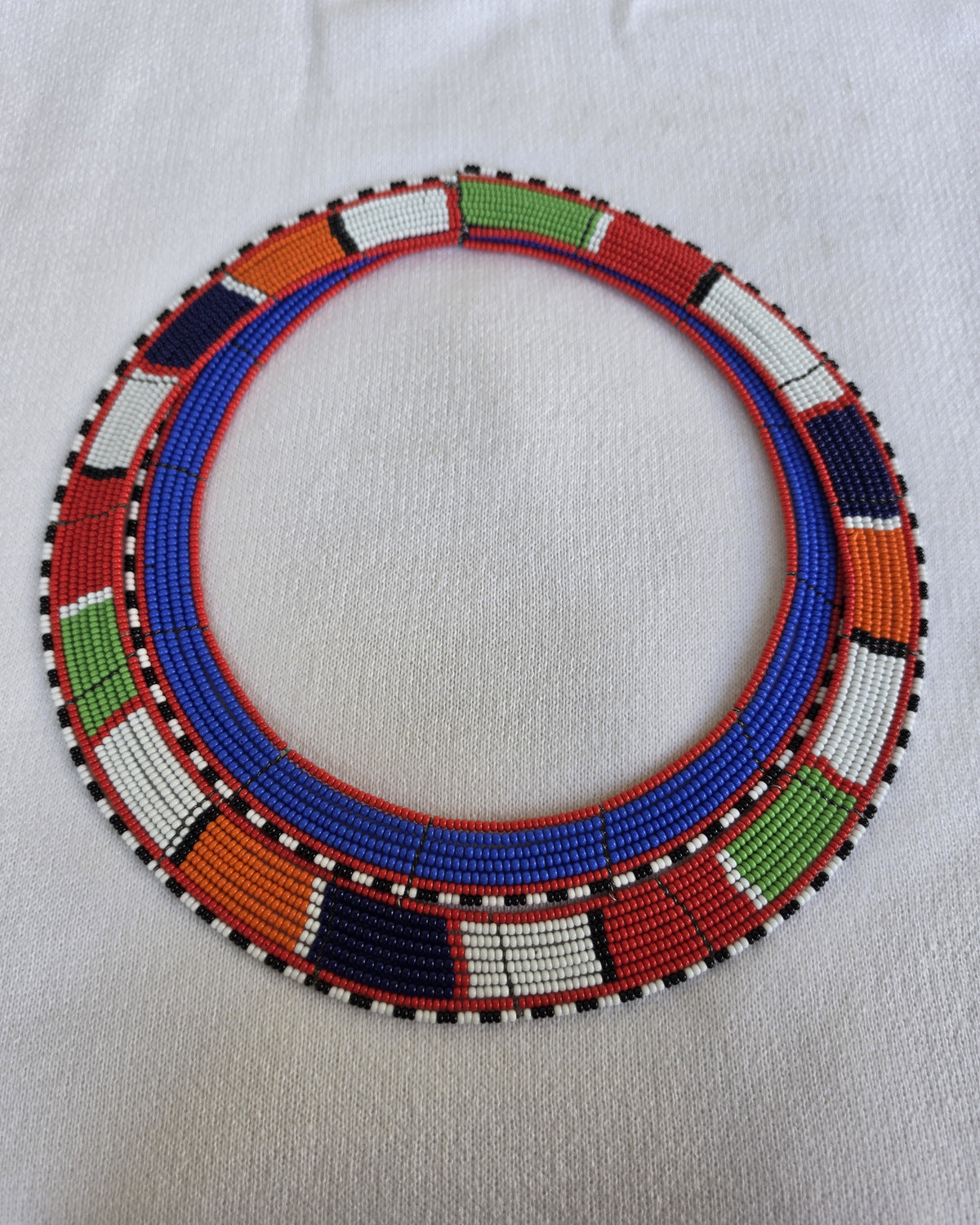 Naisula Maasai Collar Necklace
