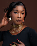 Statement Brass Necklace