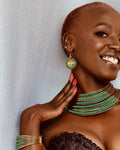 Nuru Green Jewelry Set