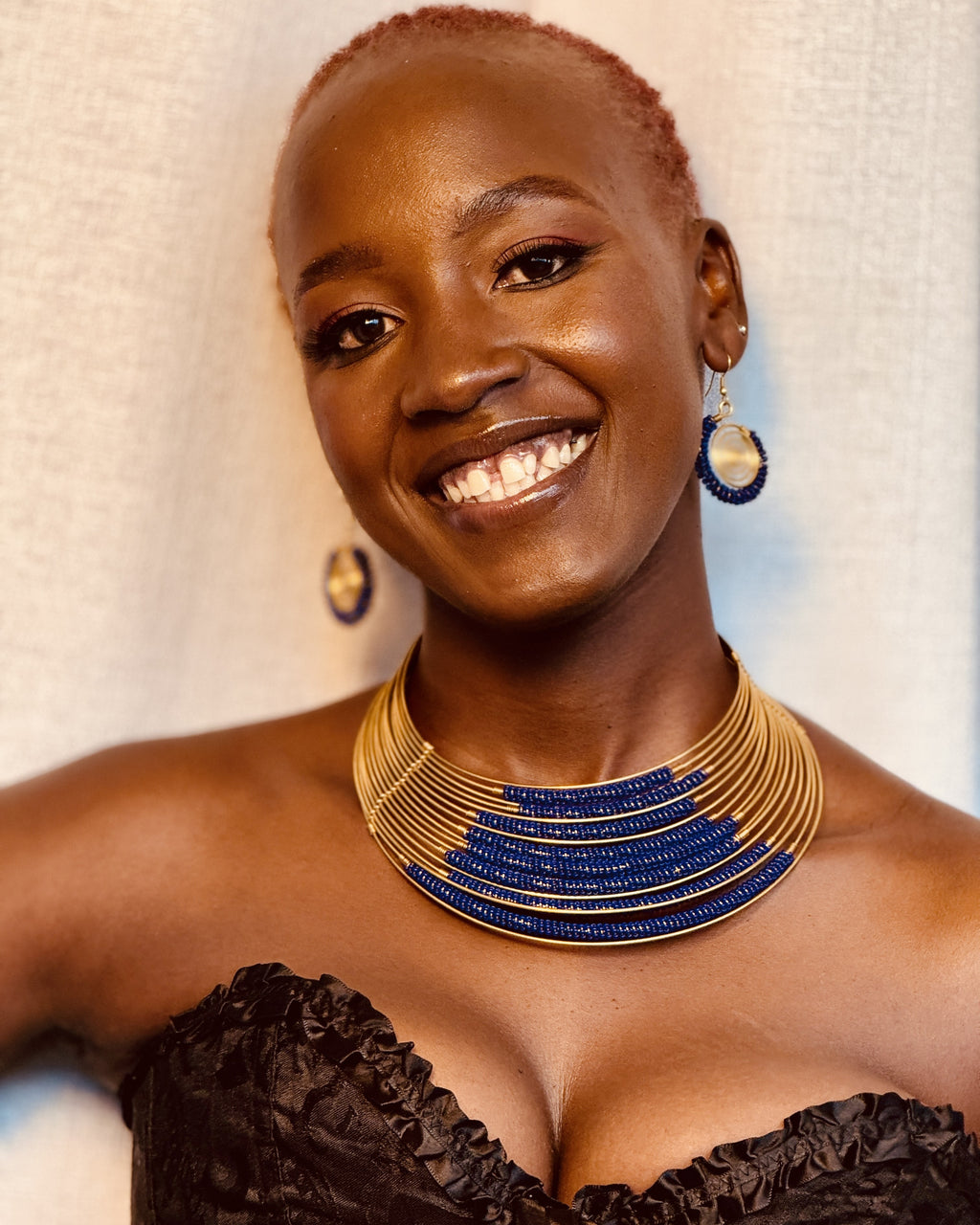 Nuru Blue Necklace