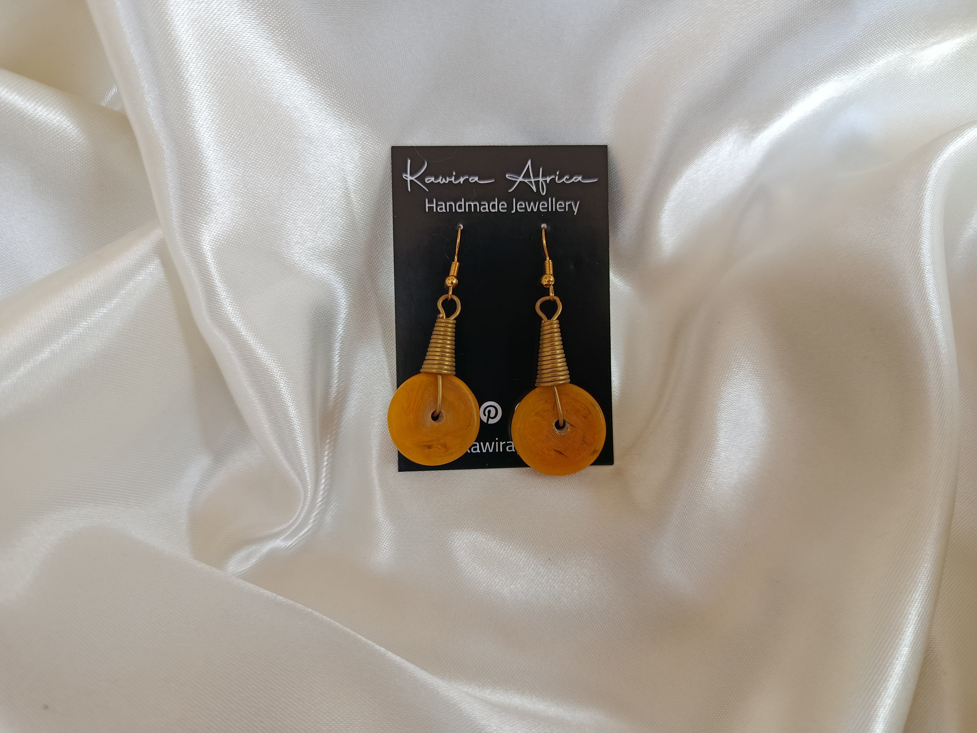 Kete Earrings - Yellow