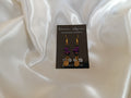 Laini - Purple Earrings