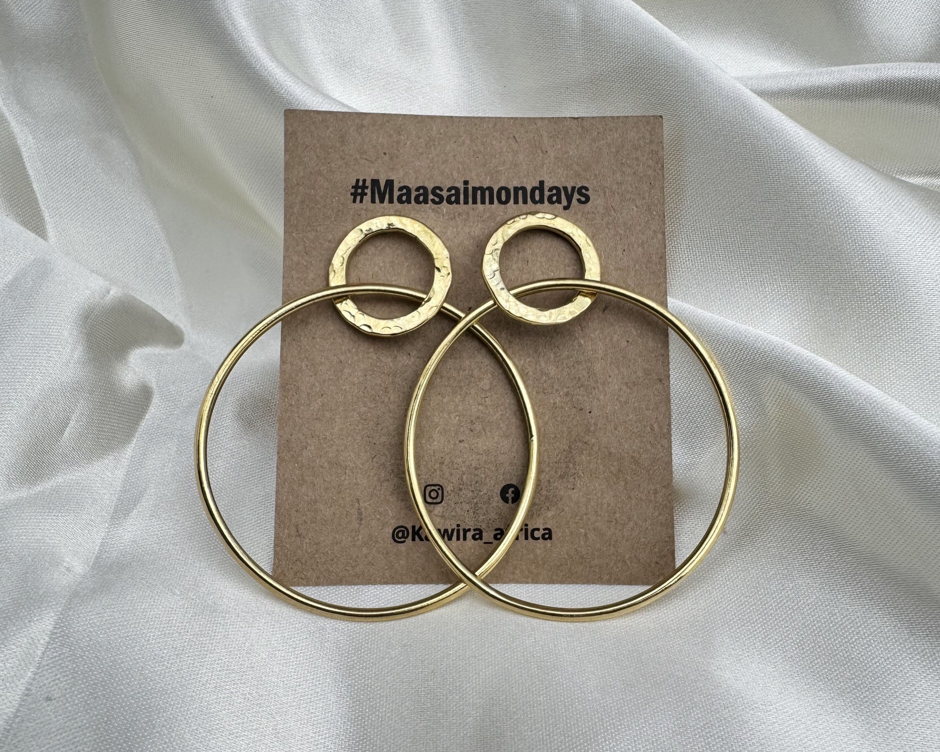 Safari Hoops Earrings